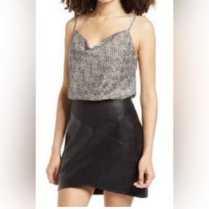 Wayf X BFF Courtney Cowl Neck Camisole Top